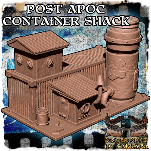 Post Apoc Container Building